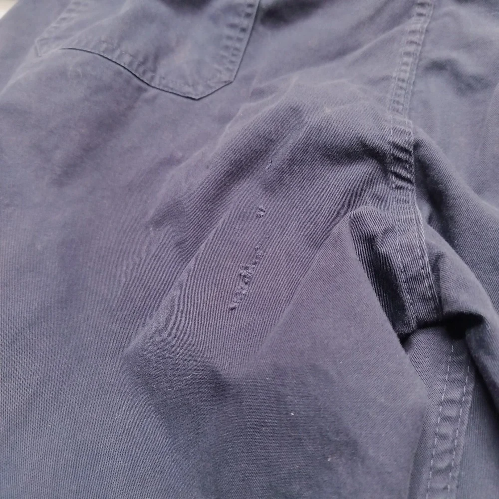 Benchmark FR Coveralls Mens Large Blue Flame Resistant FR Utility Workwear